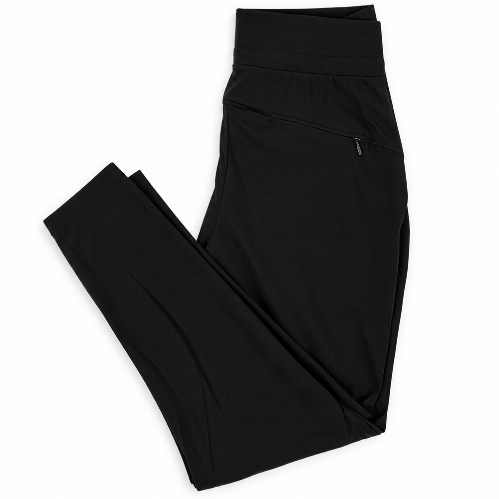 Nike Dri-FIT Tapered Jogger Pants Womens XS Black Pockets Drawstring Activewear